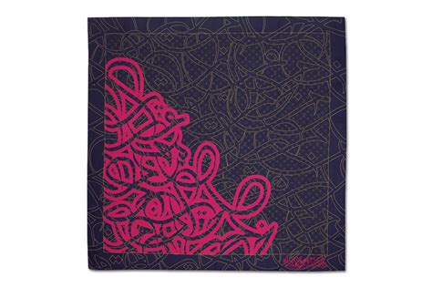 eL Seed for Louis Vuitton Foulards D’Artistes Series